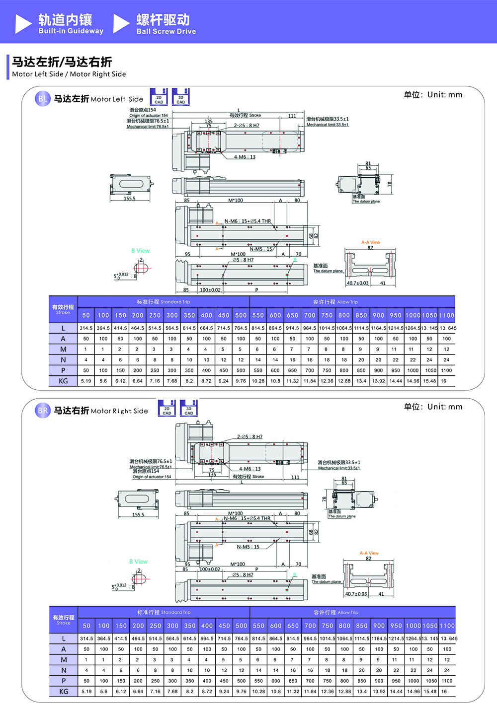 RY80G内嵌式模组